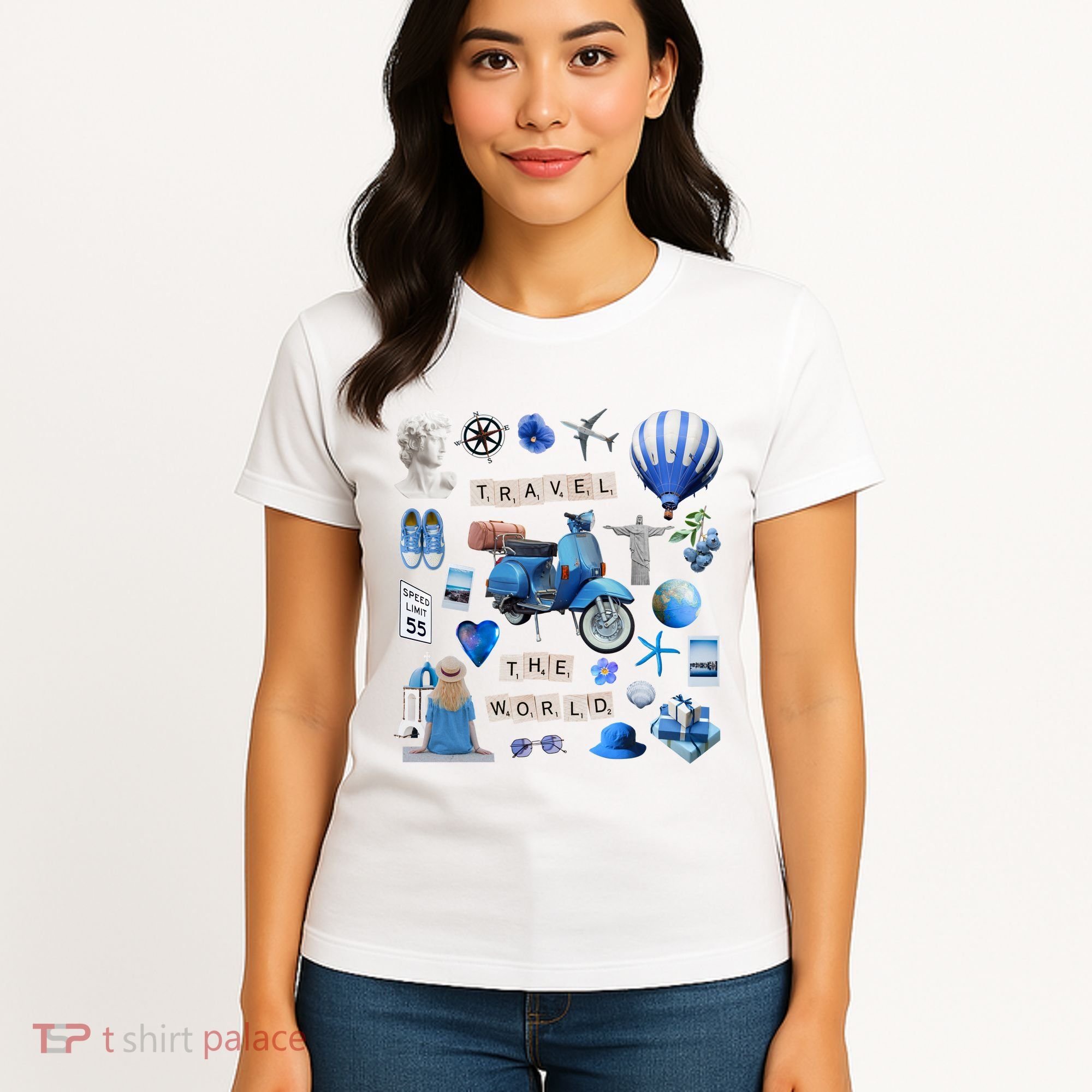 Travel The World Tourist Women's T-Shirt