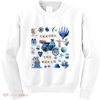 Travel The World Tourist Kids Sweatshirt thumb 0