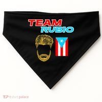 Team Rubio Baseball Puerto Rico Beisbol Los Nuestros Pride USA-Made Doggie Bandana thumb 0