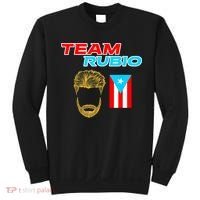 Team Rubio Baseball Puerto Rico Beisbol Los Nuestros Pride Sweatshirt thumb 0