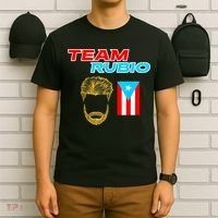 Team Rubio Baseball Puerto Rico Beisbol Los Nuestros Pride T-Shirt thumb 6