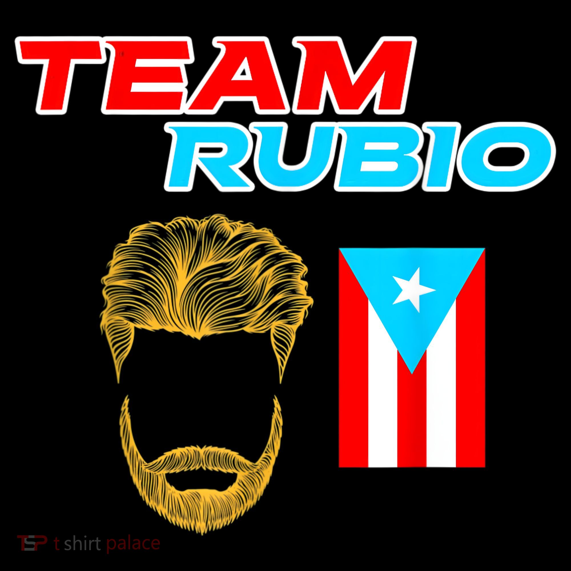 Team Rubio Baseball Puerto Rico Beisbol Los Nuestros Pride T-Shirt