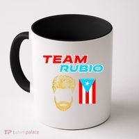 Team Rubio Baseball Puerto Rico Beisbol Los Nuestros Pride Coffee Mug thumb 0