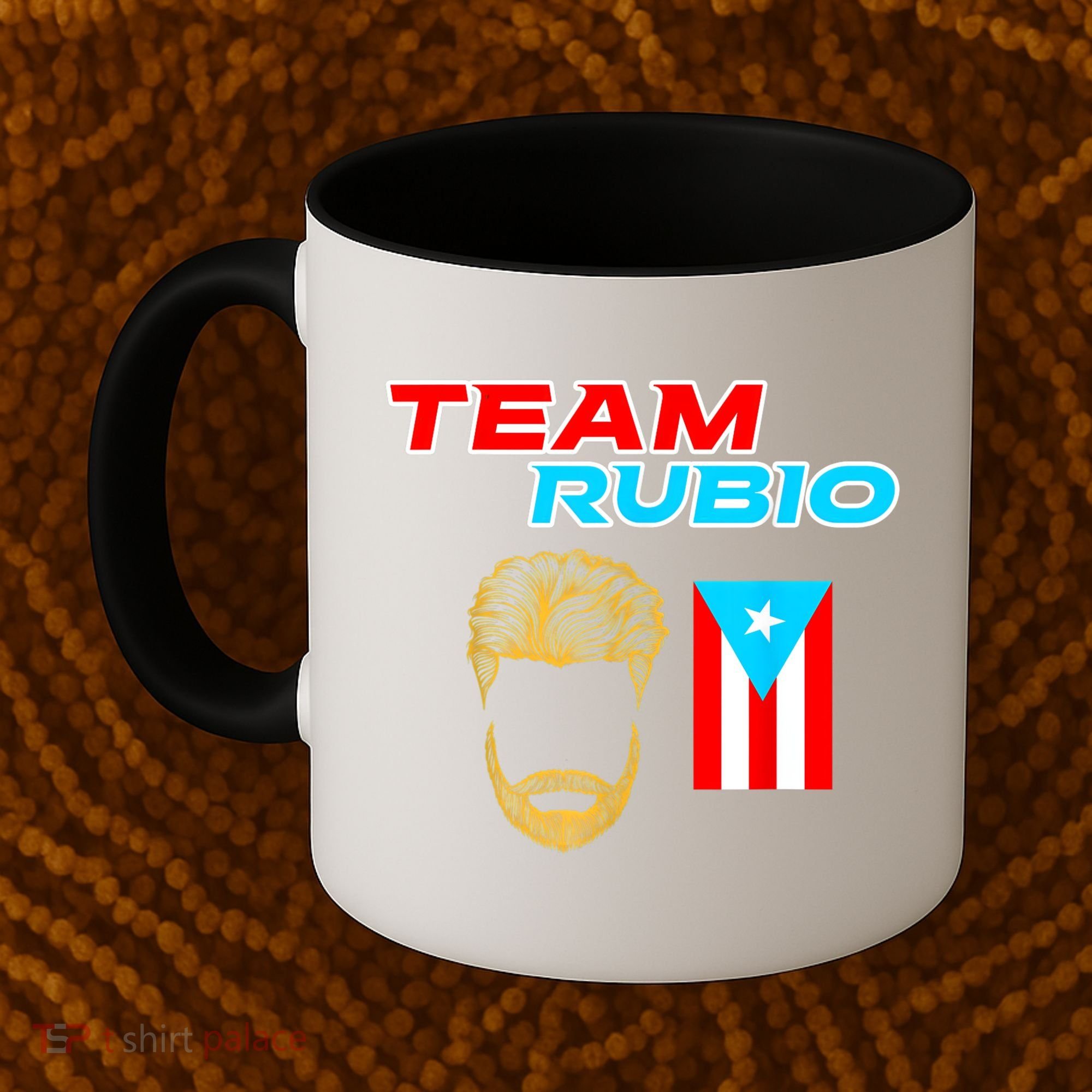 Team Rubio Baseball Puerto Rico Beisbol Los Nuestros Pride Coffee Mug
