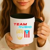 Team Rubio Baseball Puerto Rico Beisbol Los Nuestros Pride Coffee Mug thumb 3