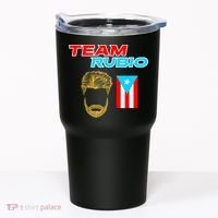 Team Rubio Baseball Puerto Rico Beisbol Los Nuestros Pride Tumbler thumb 0