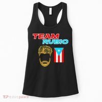 Team Rubio Baseball Puerto Rico Beisbol Los Nuestros Pride Women's Tank Top thumb 0
