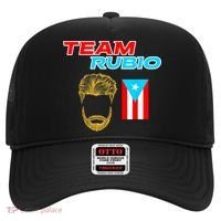 Team Rubio Baseball Puerto Rico Beisbol Los Nuestros Pride Hat thumb 0