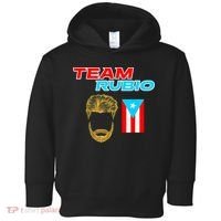 Team Rubio Baseball Puerto Rico Beisbol Los Nuestros Pride Toddler Hoodie thumb 0
