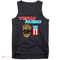 Team Rubio Baseball Puerto Rico Beisbol Los Nuestros Pride Tank Top thumb 0