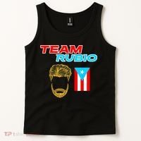 Team Rubio Baseball Puerto Rico Beisbol Los Nuestros Pride Tank Top thumb 2
