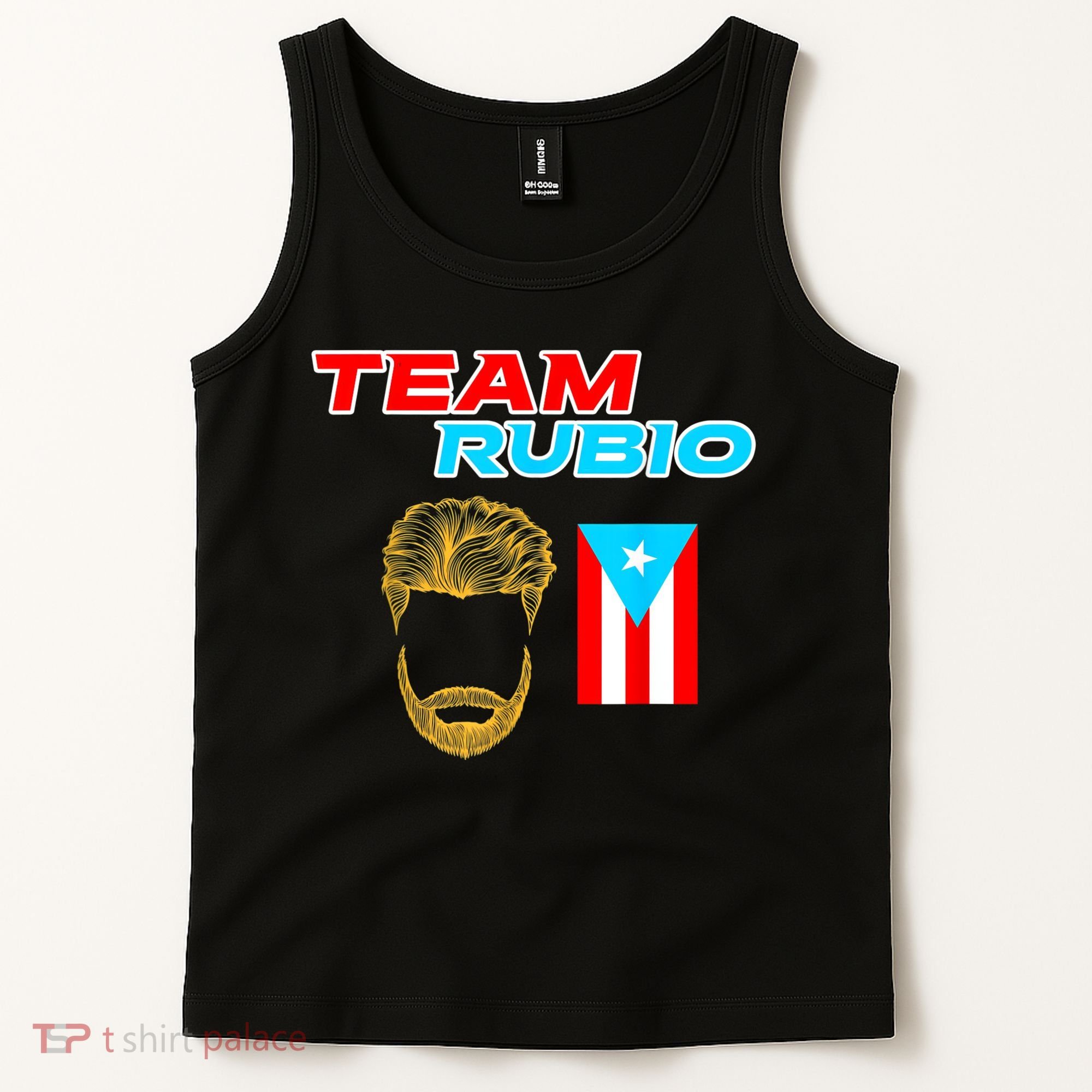 Team Rubio Baseball Puerto Rico Beisbol Los Nuestros Pride Tank Top