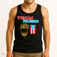 Team Rubio Baseball Puerto Rico Beisbol Los Nuestros Pride Tank Top thumb 3