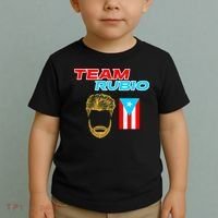 Team Rubio Baseball Puerto Rico Beisbol Los Nuestros Pride Toddler T-Shirt thumb 2