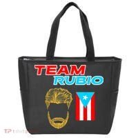 Team Rubio Baseball Puerto Rico Beisbol Los Nuestros Pride Tote Bag thumb 0