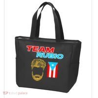Team Rubio Baseball Puerto Rico Beisbol Los Nuestros Pride Tote Bag thumb 3