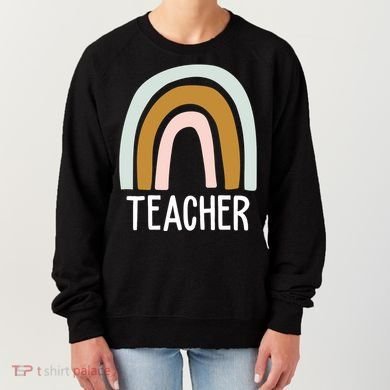 Teacher Rainbow Back To School Women's Sweatshirt