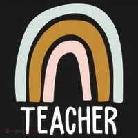 Teacher Rainbow Back To School Bucket Hat thumb 4