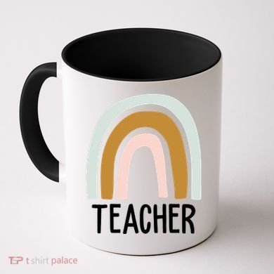 Teacher Rainbow Back To School Coffee Mug