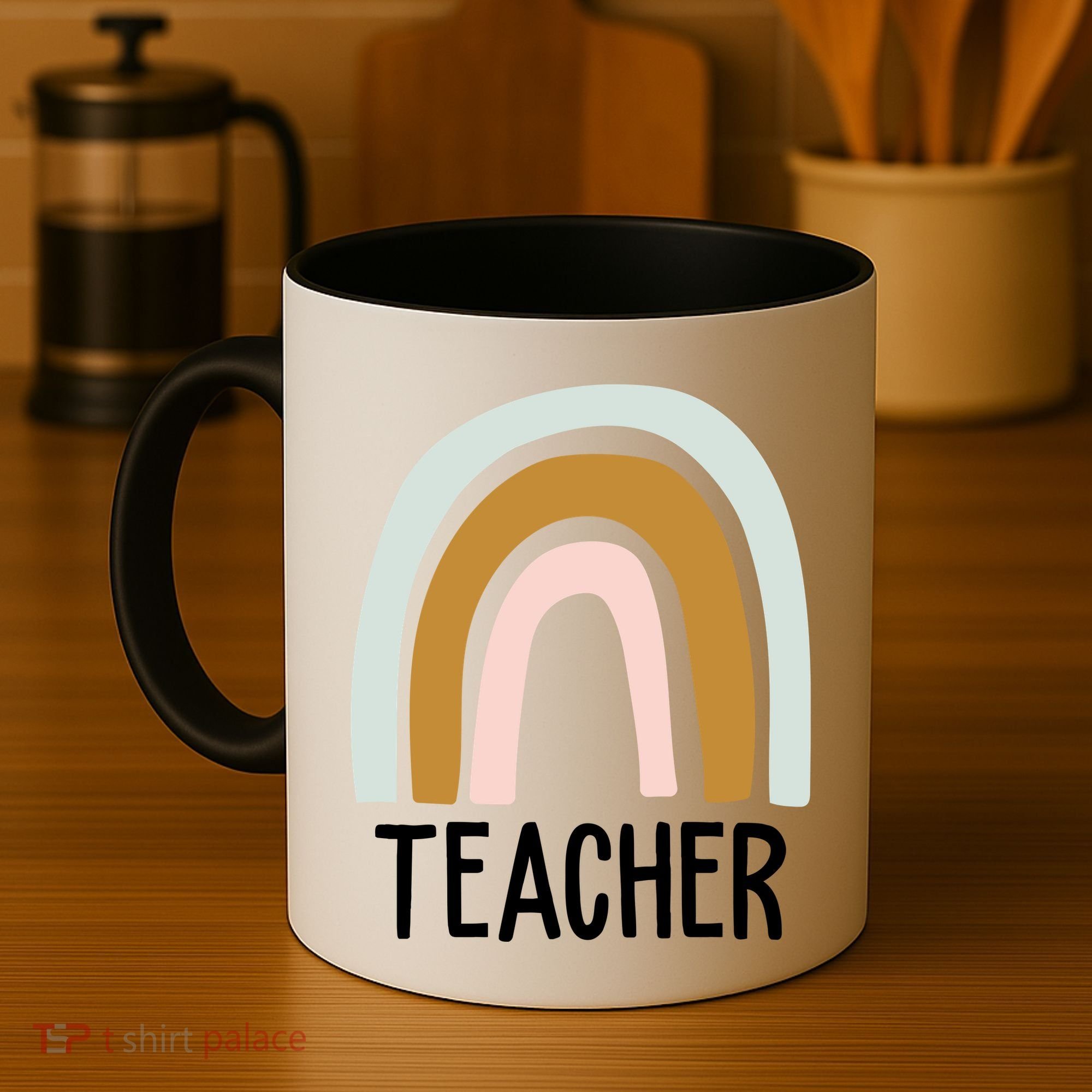 Teacher Rainbow Back To School Coffee Mug