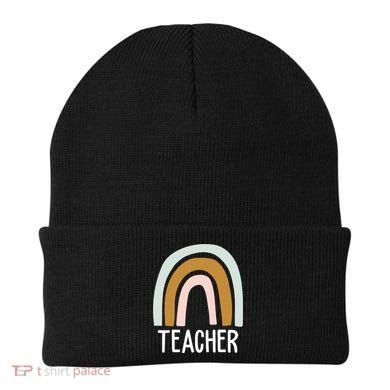 Teacher Rainbow Back To School Beanie