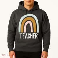 Teacher Rainbow Back To School Hoodie thumb 2