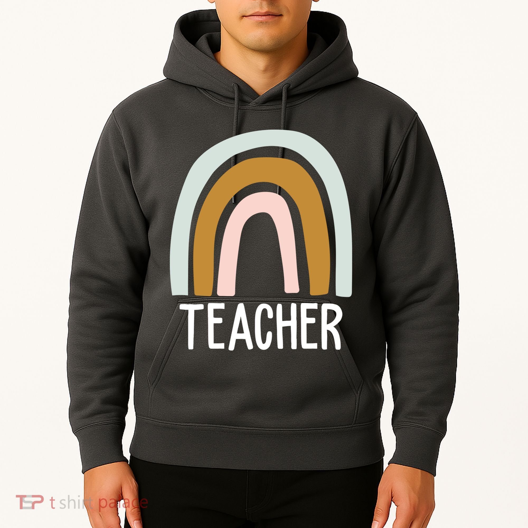 Teacher Rainbow Back To School Hoodie