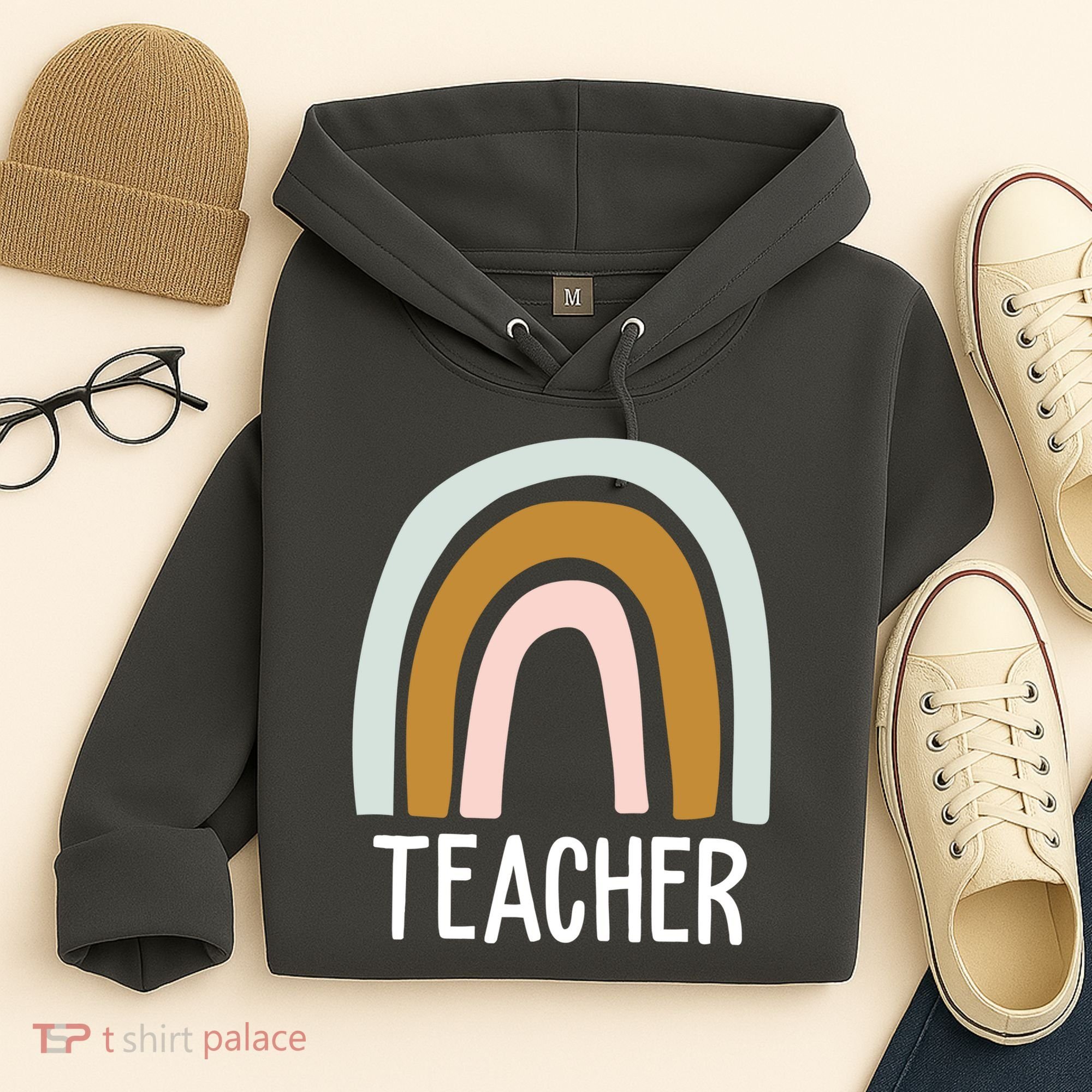 Teacher Rainbow Back To School Hoodie