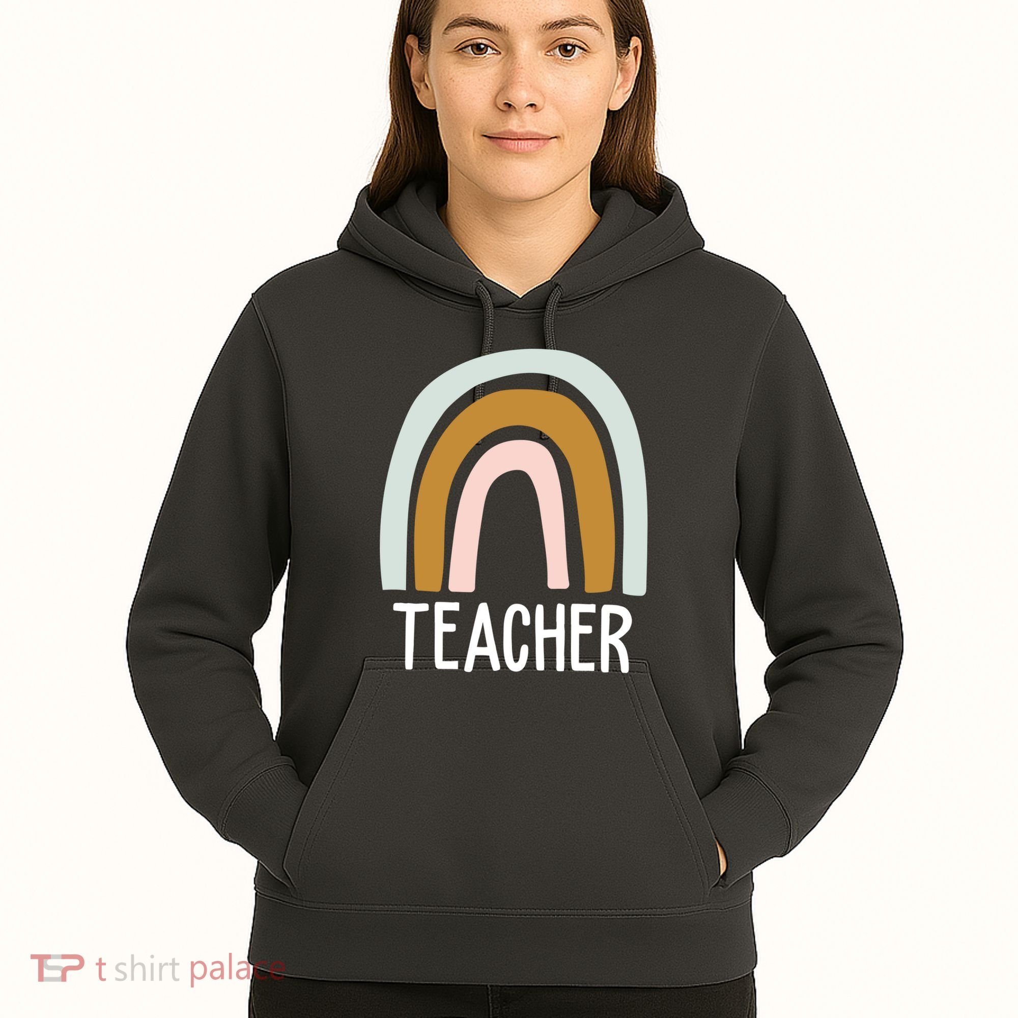 Teacher Rainbow Back To School Hoodie