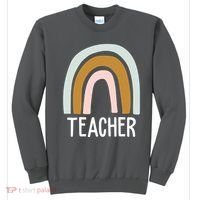 Teacher Rainbow Back To School Sweatshirt thumb 0
