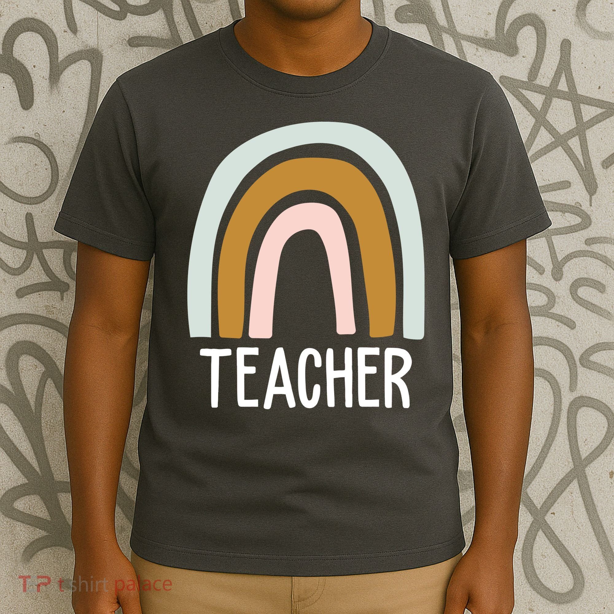 Teacher Rainbow Back To School T-Shirt