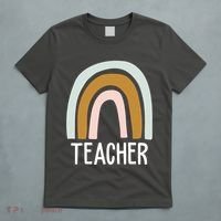 Teacher Rainbow Back To School T-Shirt thumb 5