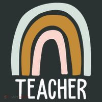 Teacher Rainbow Back To School Tank Top thumb 6
