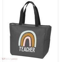 Teacher Rainbow Back To School Tote Bag thumb 3