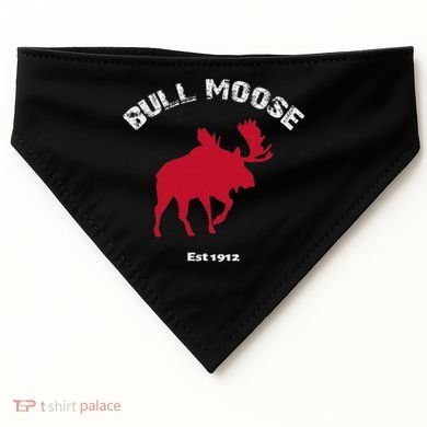 Theodore Roosevelt Bull Moose Party USA-Made Doggie Bandana