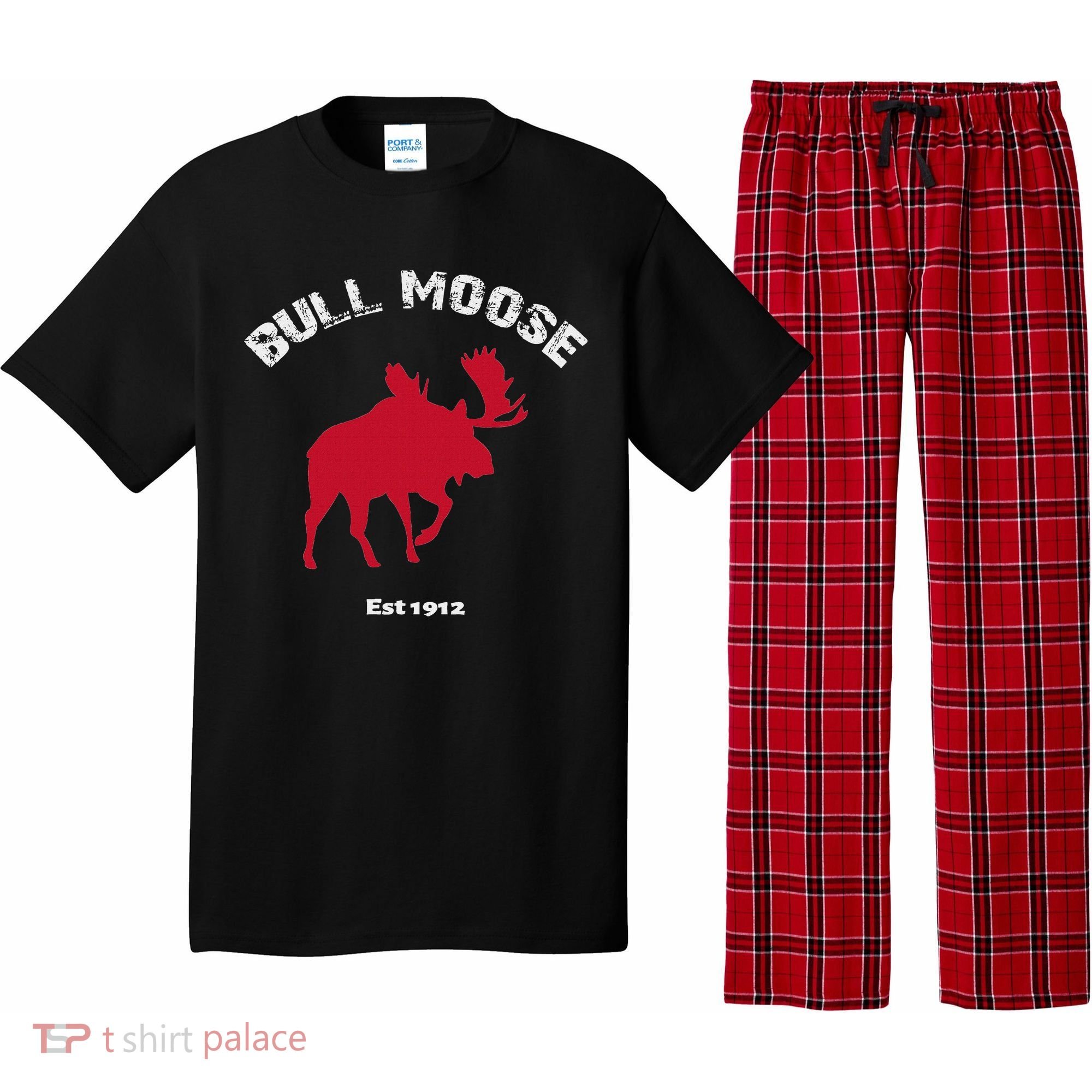 Theodore Roosevelt Bull Moose Party Pajama Set
