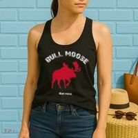 Theodore Roosevelt Bull Moose Party Women's Tank Top thumb 2