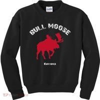 Theodore Roosevelt Bull Moose Party Kids Sweatshirt thumb 0