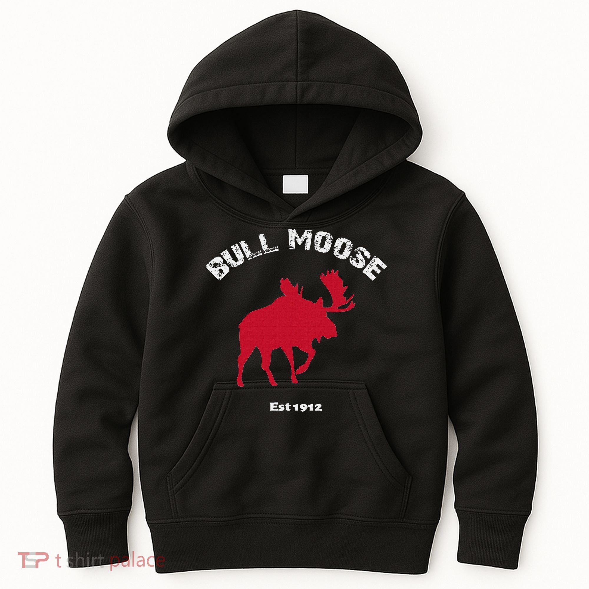 Theodore Roosevelt Bull Moose Party Kids Hoodie