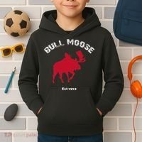 Theodore Roosevelt Bull Moose Party Kids Hoodie thumb 2