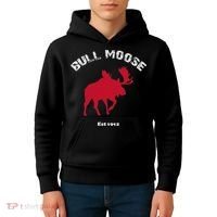 Theodore Roosevelt Bull Moose Party Kids Hoodie thumb 4