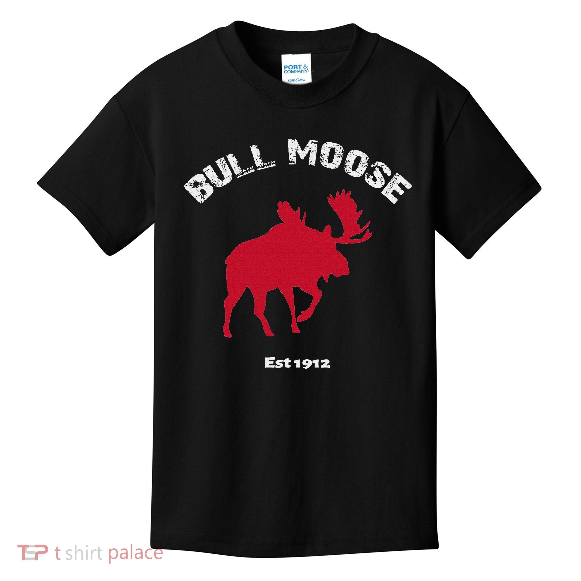 Theodore Roosevelt Bull Moose Party Kids T-Shirt