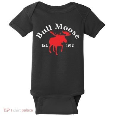 Theodore Roosevelt Bull Moose Party Baby Bodysuit