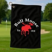 Theodore Roosevelt Bull Moose Party Golf Towel thumb 1
