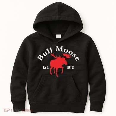 Theodore Roosevelt Bull Moose Party Kids Hoodie