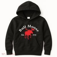 Theodore Roosevelt Bull Moose Party Kids Hoodie thumb 0