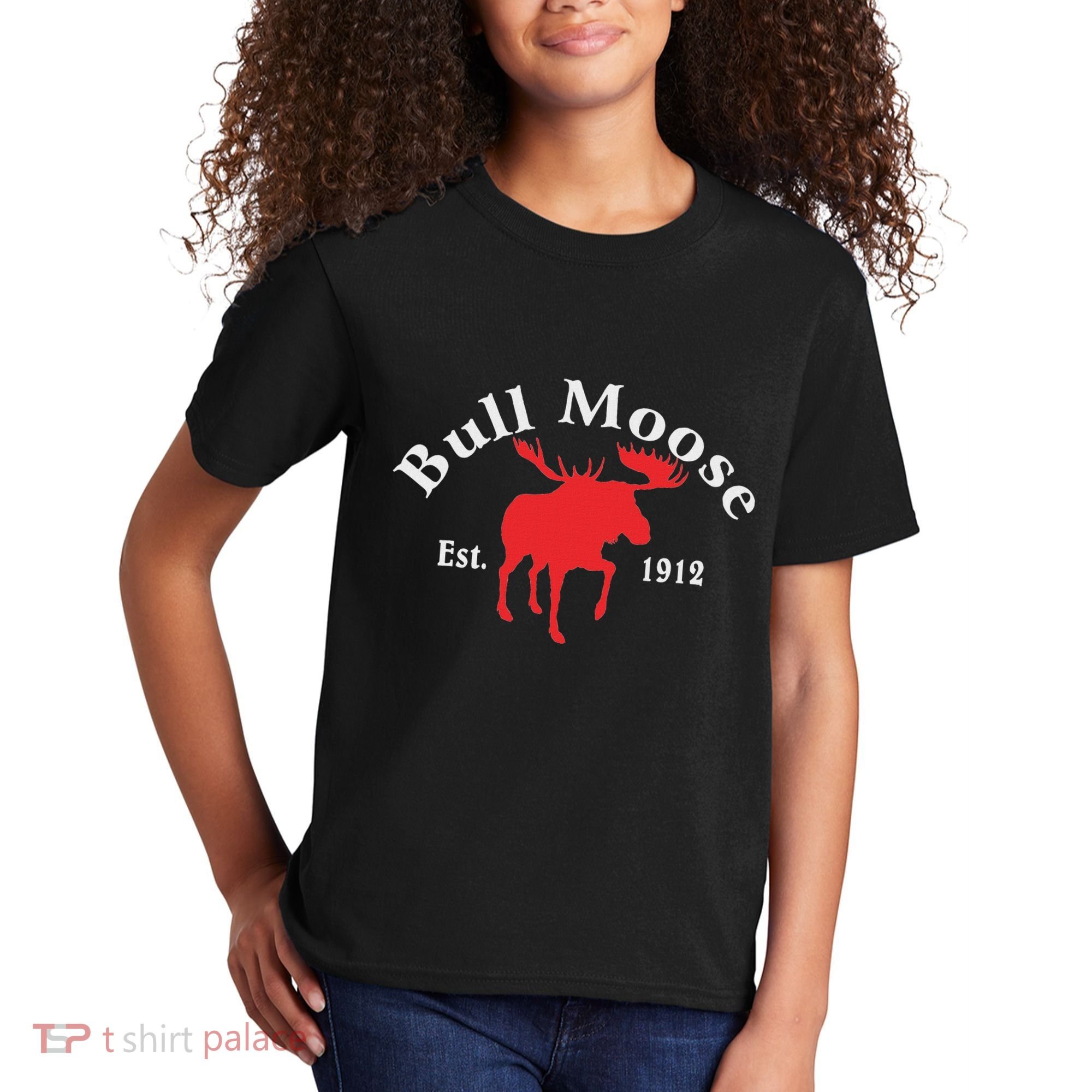 Theodore Roosevelt Bull Moose Party Kids T-Shirt