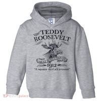 Teddy Roosevelt Bull Moose Party 1912 Presidential Campaign Toddler Hoodie thumb 0