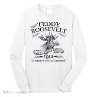 Teddy Roosevelt Bull Moose Party 1912 Presidential Campaign Long Sleeve Shirt thumb 0