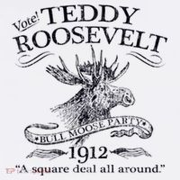Teddy Roosevelt Bull Moose Party 1912 Presidential Campaign Long Sleeve Shirt thumb 2